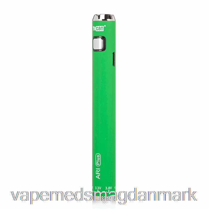 Engangs Vape Danmark Yocan Ari Plus 900mah Batteri Grøn